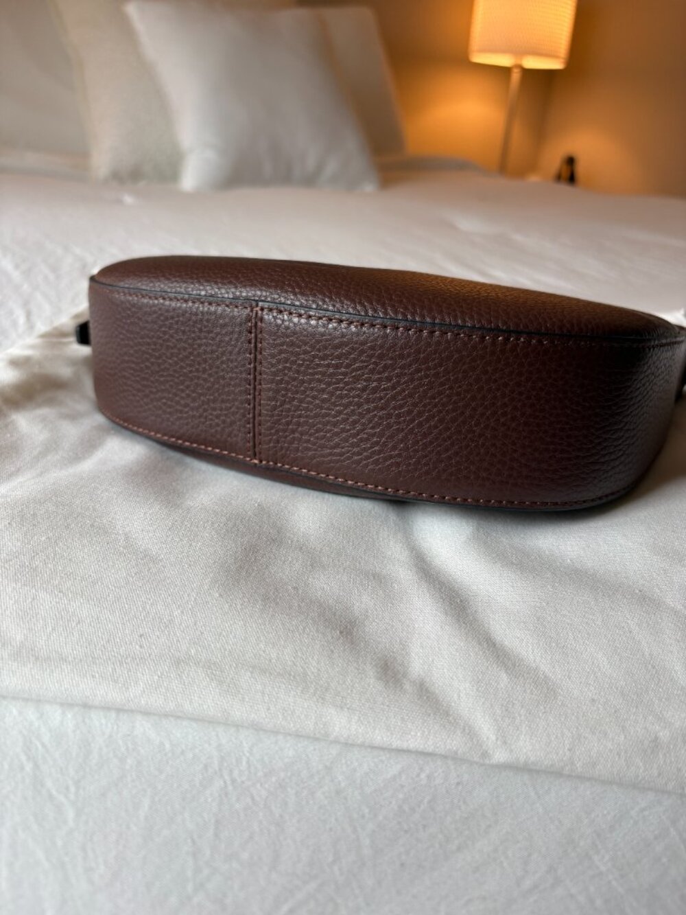 The Horse Friday bag in Coffee (brown) Leather with Silver Hardware - Picture 3 of 7